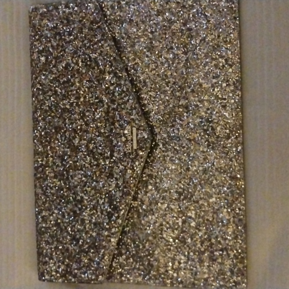 NWT Kate spade glitter clutch ✨️